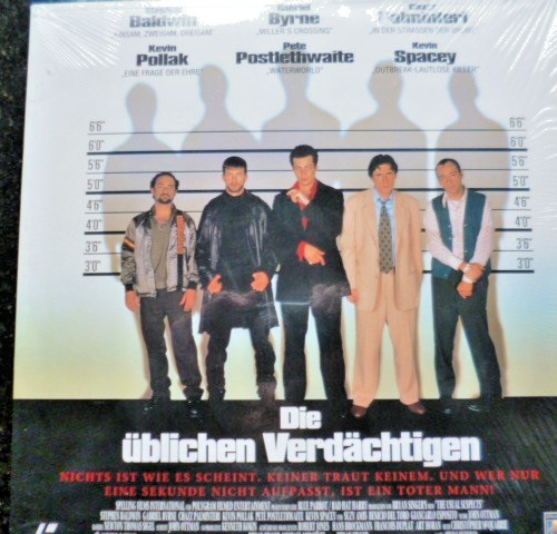 The Usual Suspects (LaserDisc) PAL Like New