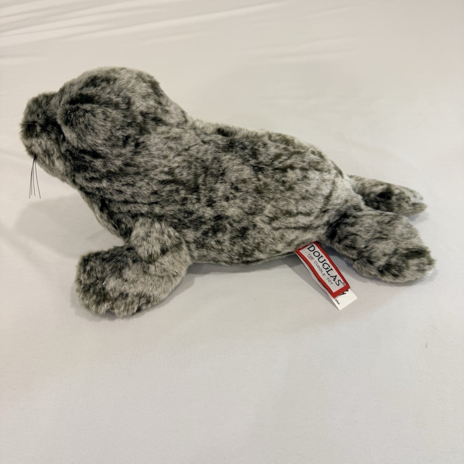 SPECKLES Plush SEAL Douglas Cuddle Toys #260 Stuffed Animal 12" Gray