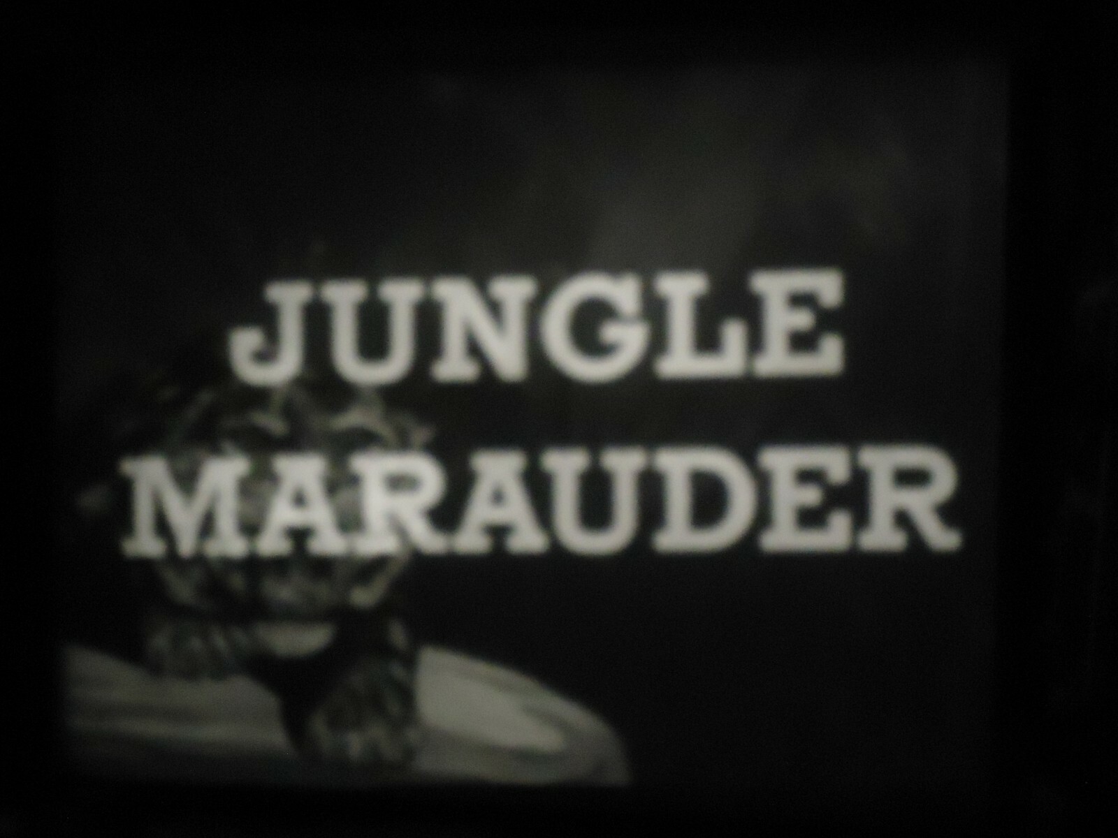 16mm Jungle Marauder Official Films Sound 
