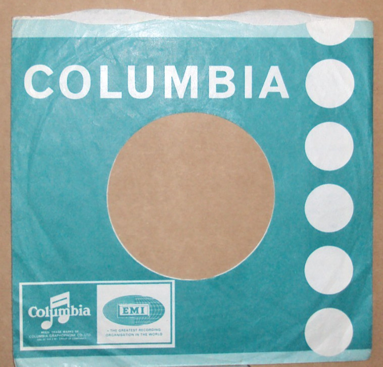 "Columbia","Company Sleeve","Original","45rpm","7inch","Record,"Vintage,} )));0>