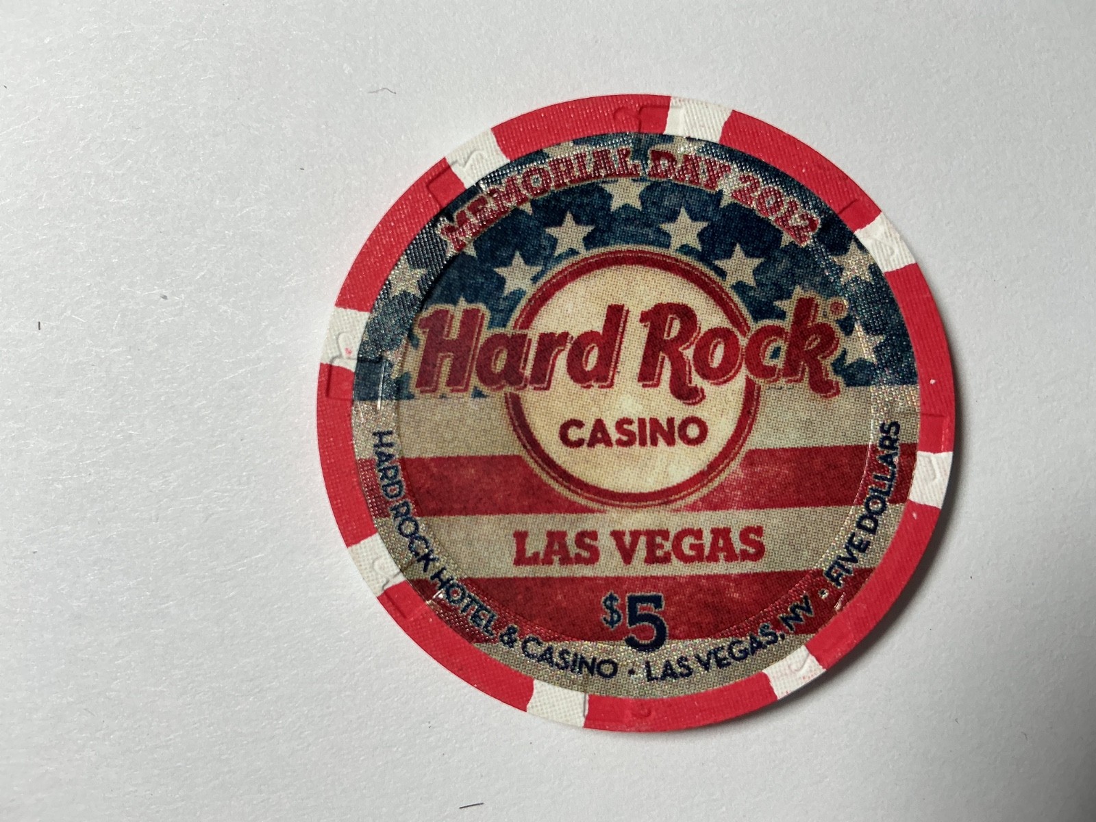 $5 Hard Rock, Las Vegas, NV - Memorial Day 2012