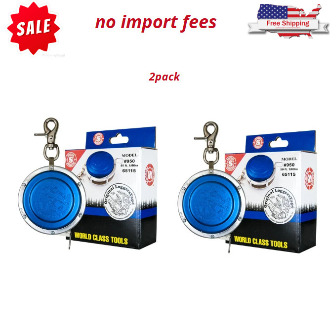 US Tape 50 ft Spencer Loggers Tape