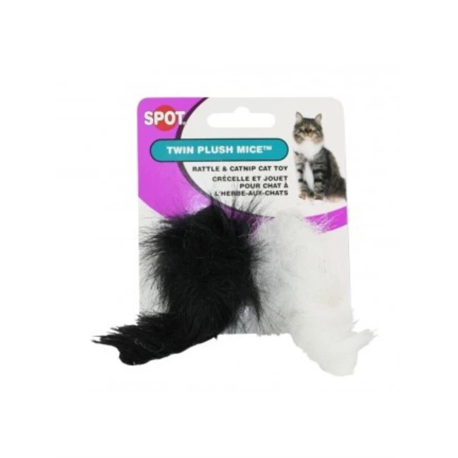 Ethical Products Plush Mice Cat Toy With Rattle 2