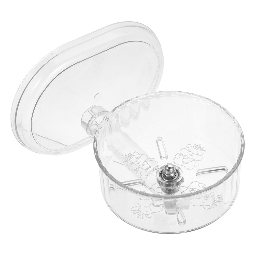  Hamster Wheel Silent Runner For Rats Hedgehogs Gerbils - Clear Small Pet