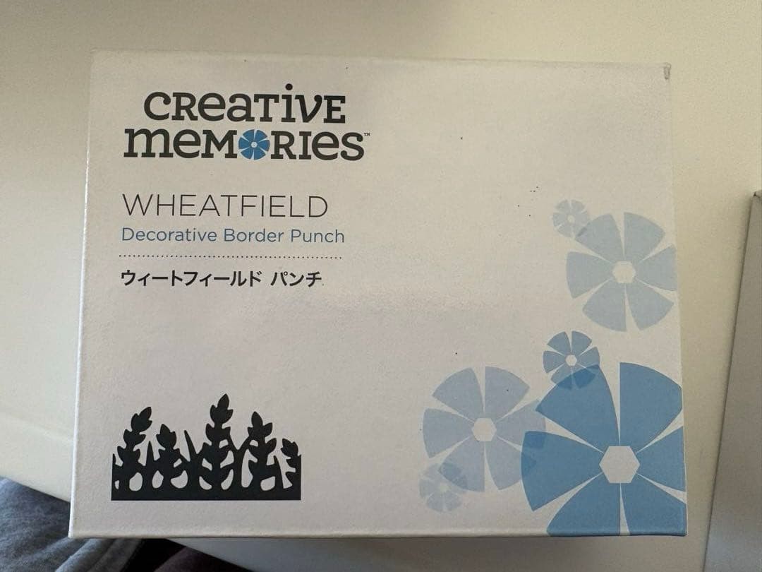 Creative Memories WHEATFIELD Decorative Border Punch Boxed New