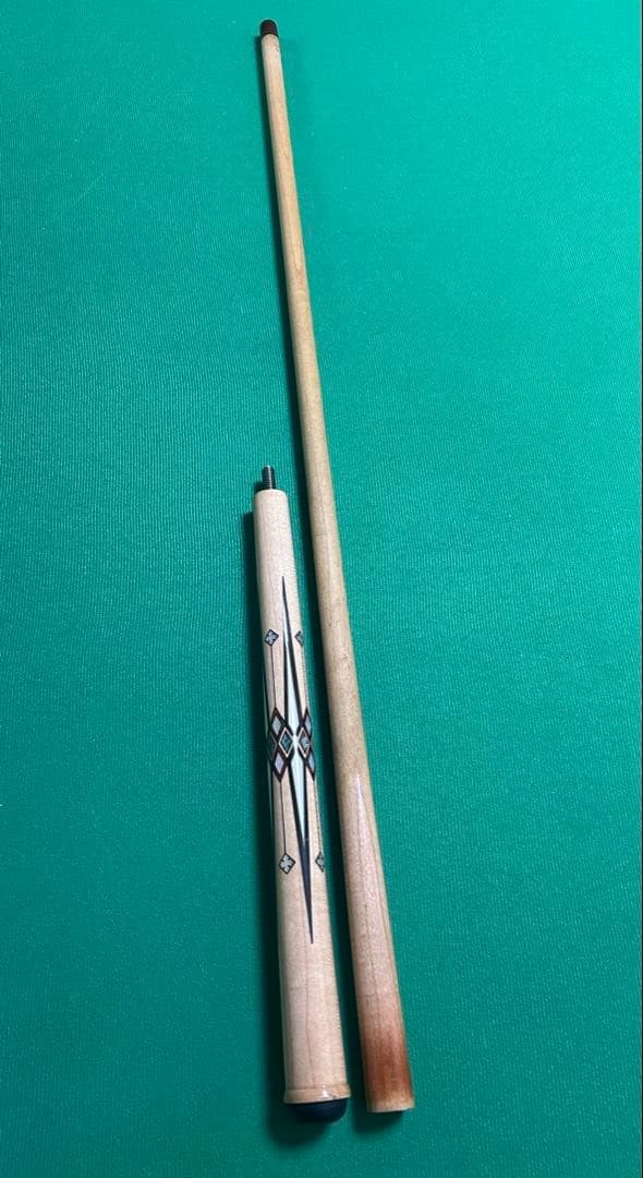 Jump Cue, 143g, Used, No joint cap, cue stick rr2