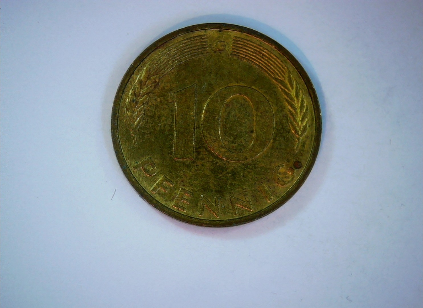 Germany 1989 10 Pfennig Federal Republic of Germany (Bundesrepublik Deutschland)