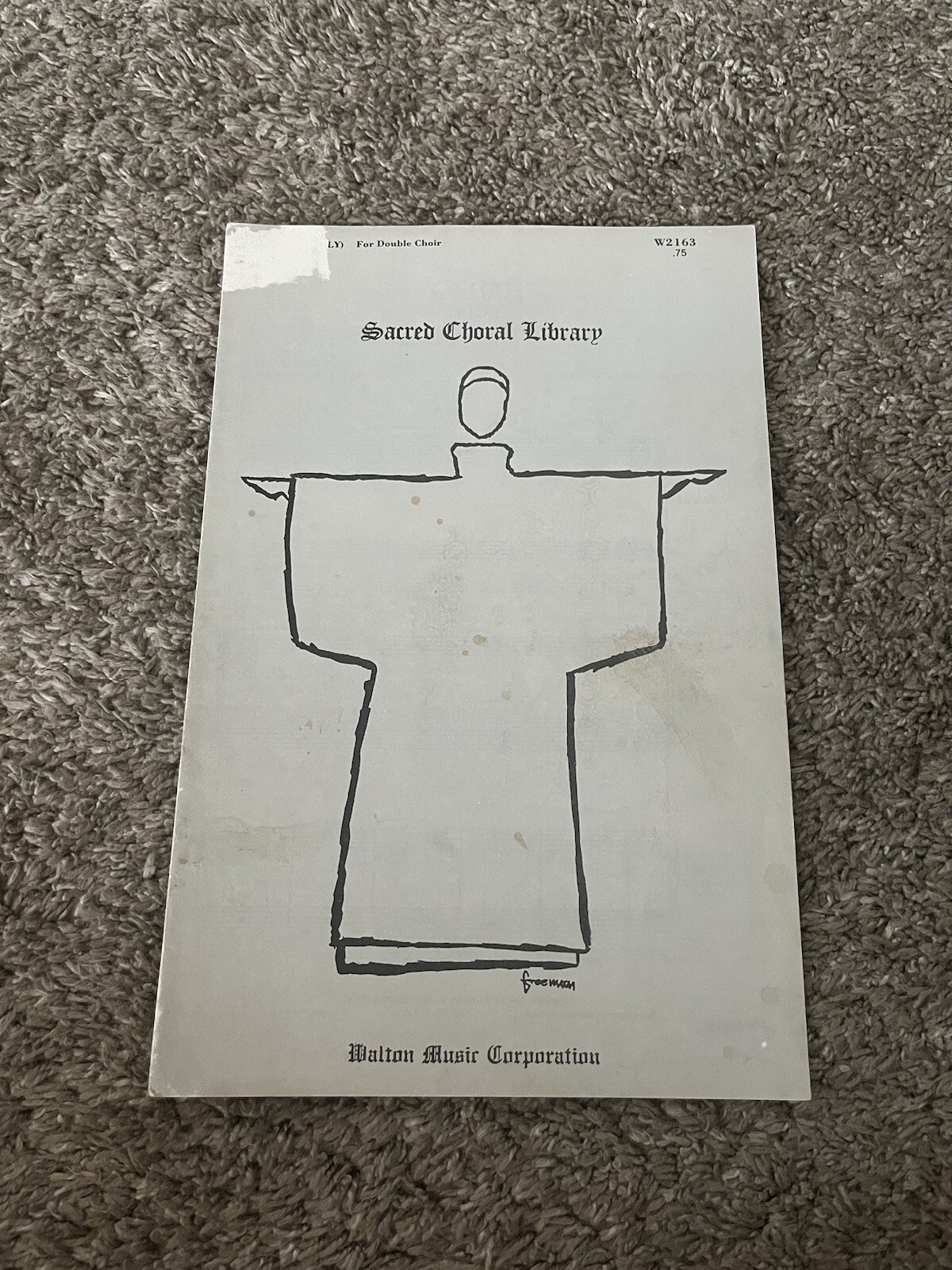 Sacred Choral Library Vintage Sheet Music Walton Music Corporation