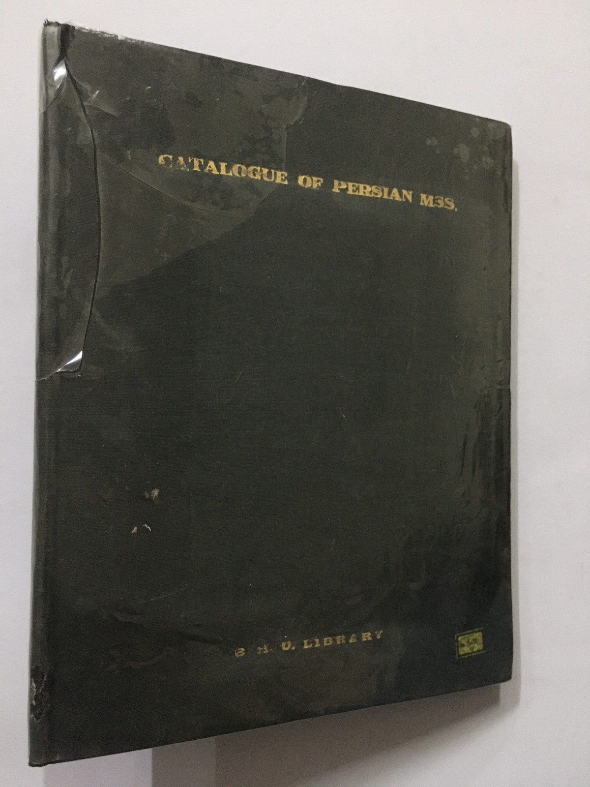 Ishrat, Amrit Lal: Descriptive Catalogue Persian Manuscripts Banaras Hindu Univ