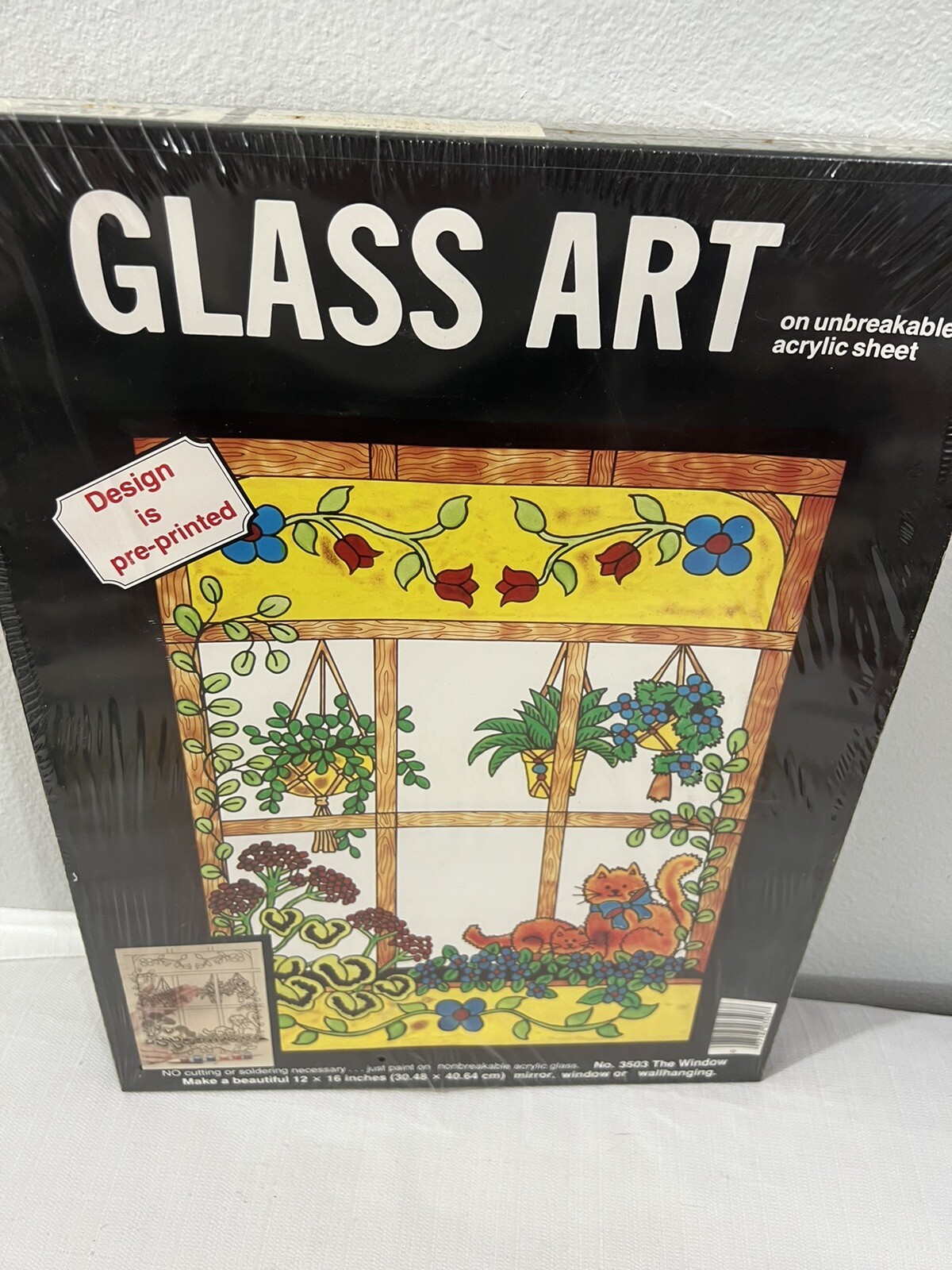 Vintage McNeill Glass Art Kit 1979