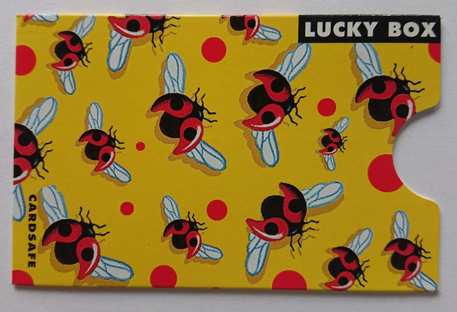 Card Holder Box Phone Card Bankkarte Card Lucky Box Card Safe Ladybird