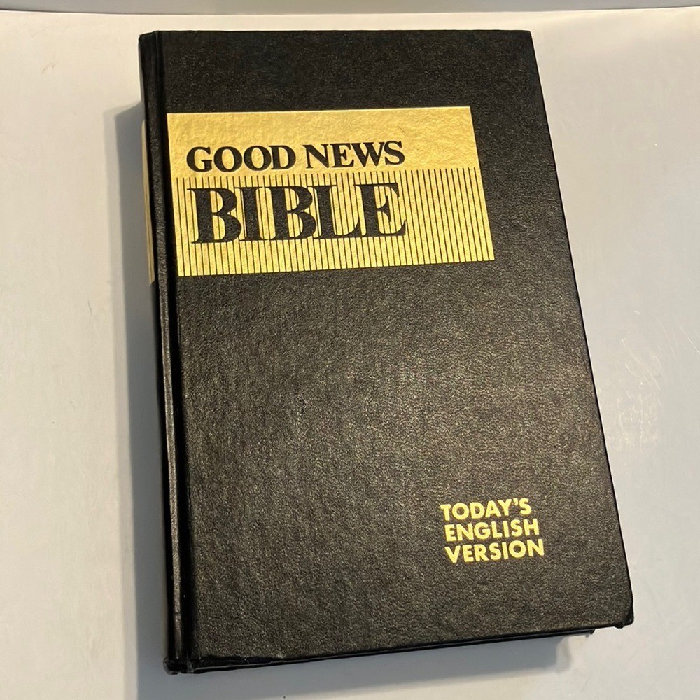 Good News Bible - Black and Gold Vintage Edition