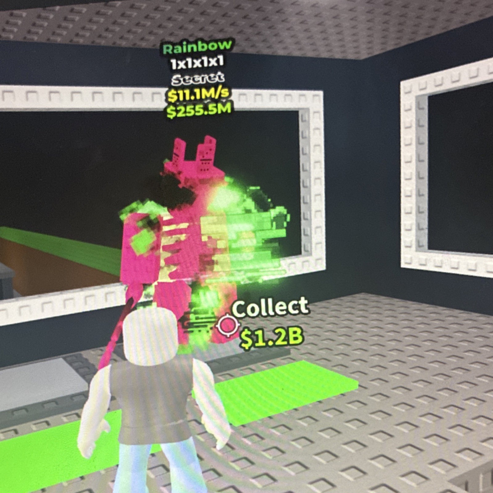 Roblox steal a brainrot Rainbow Secret 1x1x1x1 11.1m/s 