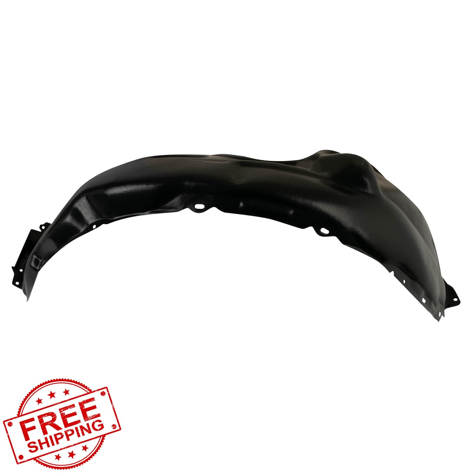 TRQ Front Left Fender Liner for 12-14 Toyota Camry Driver Side