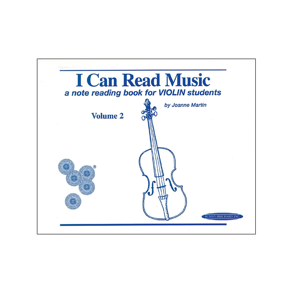 Alfred I Can Read Music for Violin, Volume 2 Book