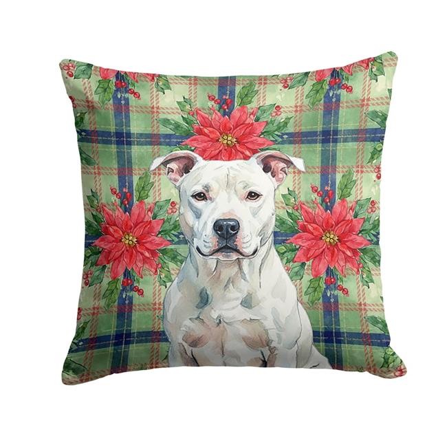 Carolines Treasures WDK8485PW1414 Unisex Adult White American Staffordshire T...