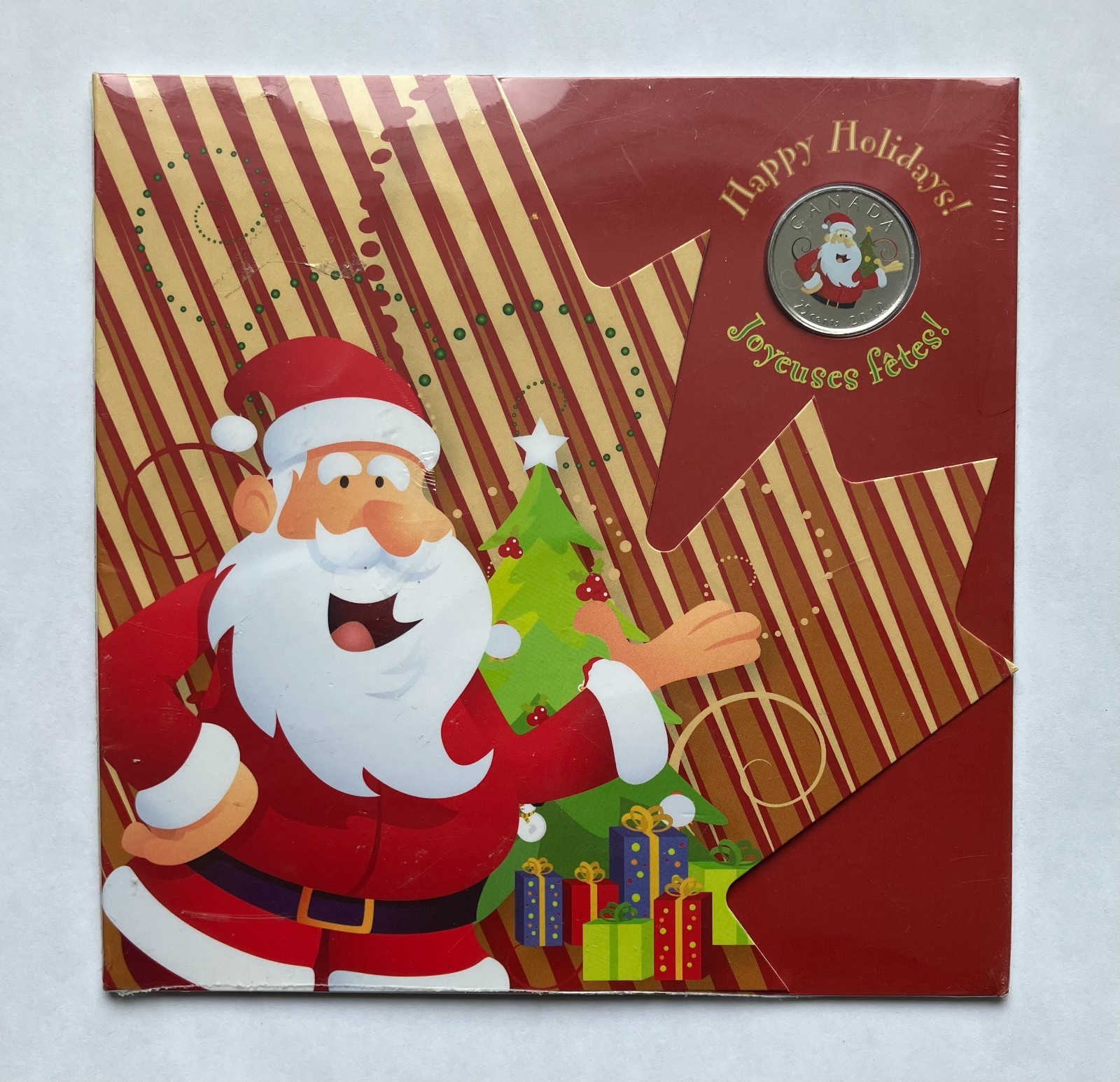 2010 Happy Holidays Canada Uncirculated Coin gift set