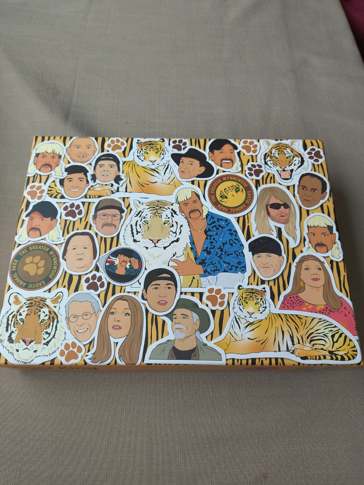 TIGER KING 500 PIECE JIGSAW PUZZLE USED Limited Edition