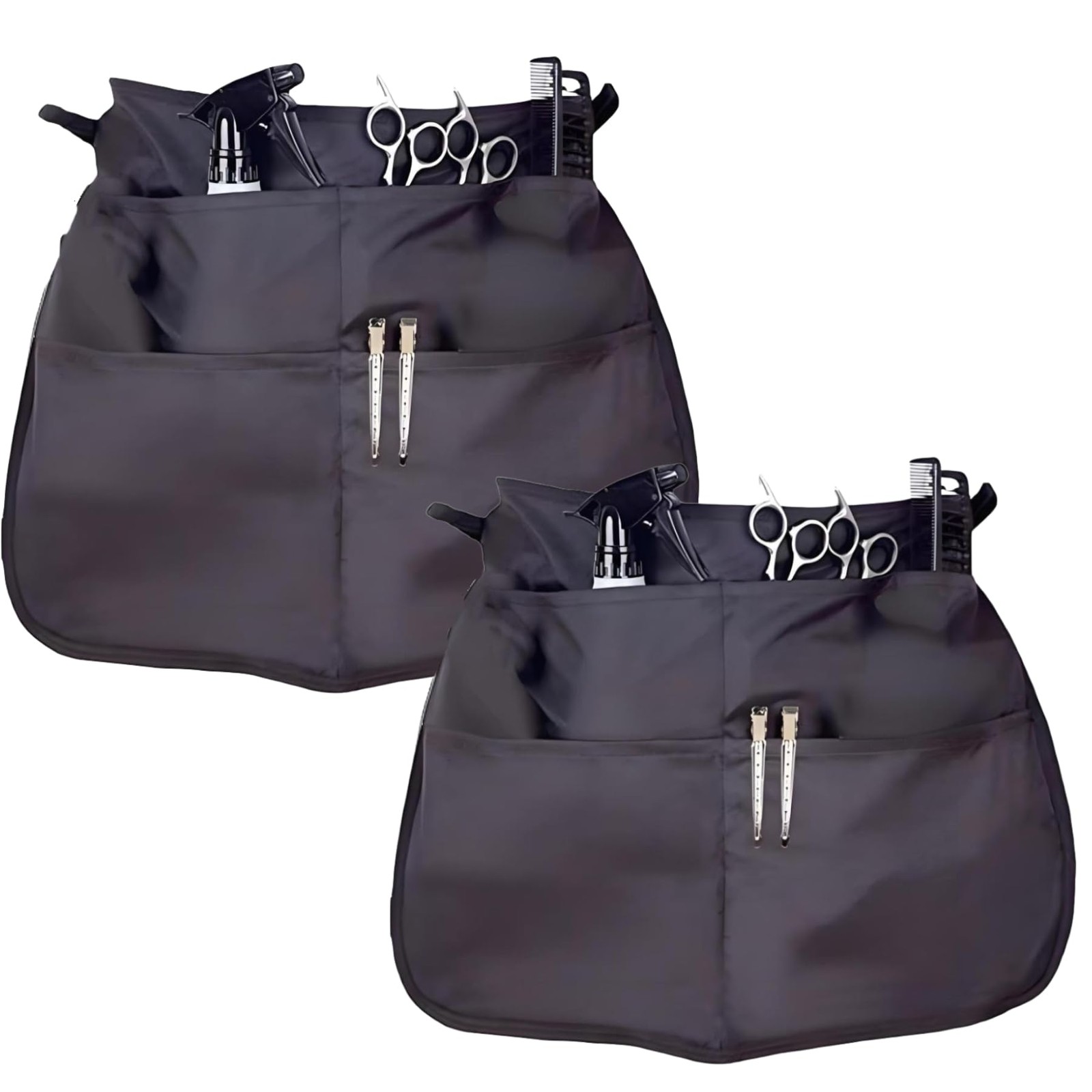 Hair Stylist Apron Waterproof with 5 Pockets,Barber Apron for Men & Women,Gro...