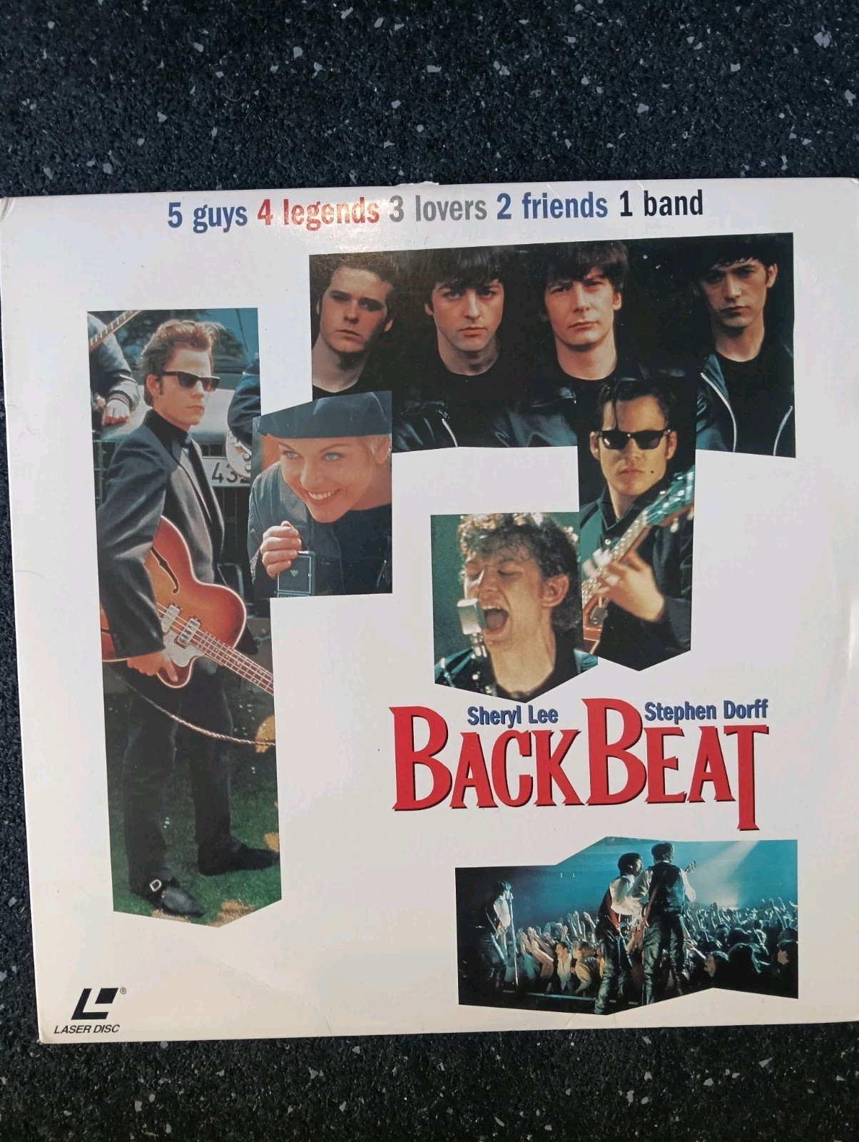 Backbeat - Beatles Biopic Laserdisc LD Movie Rare Vintage Rare 1994 NTSC