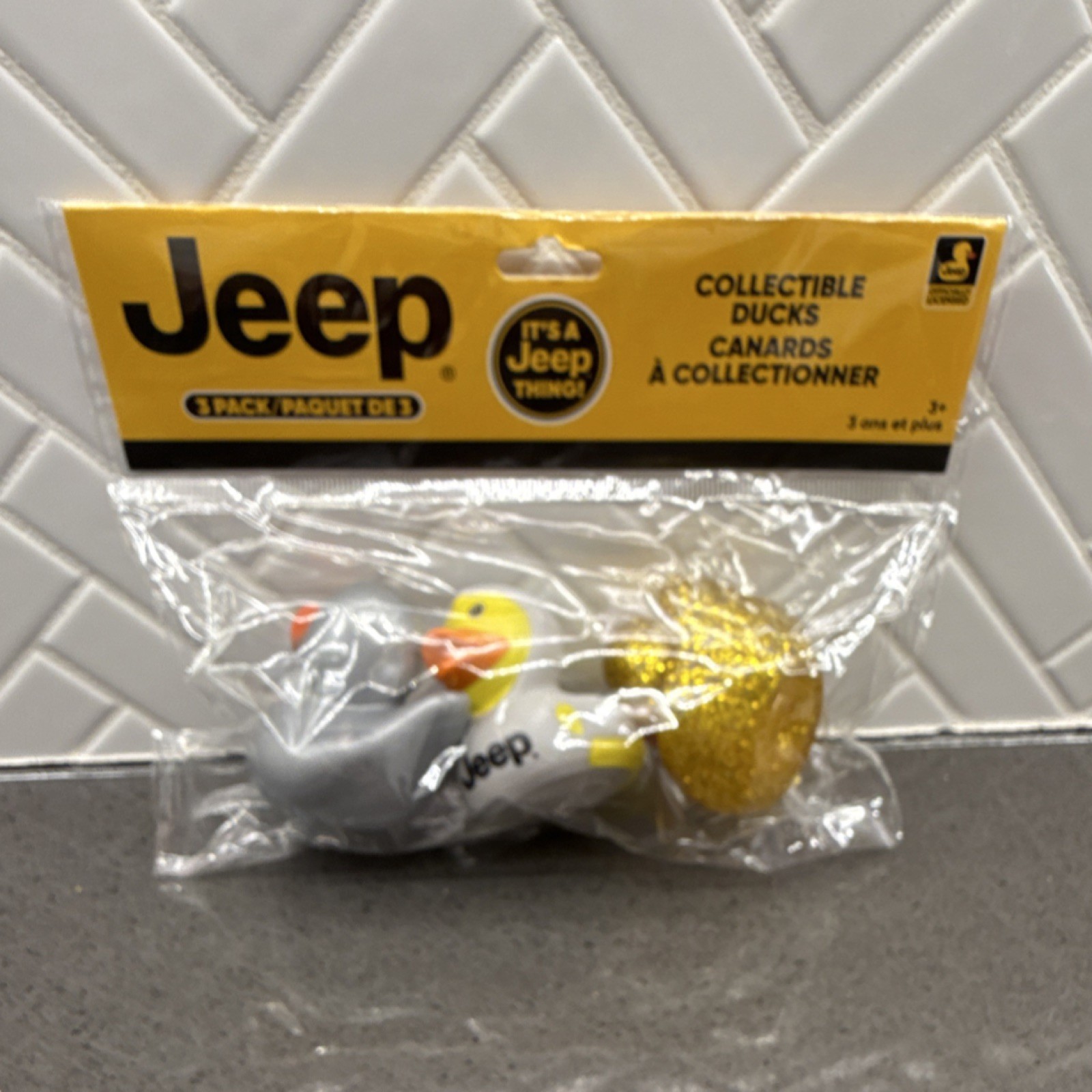 Jeep Collectible Ducks 3 Pack Classic Toy Set 2023 Ages 3 Years & Up 3-11 Years