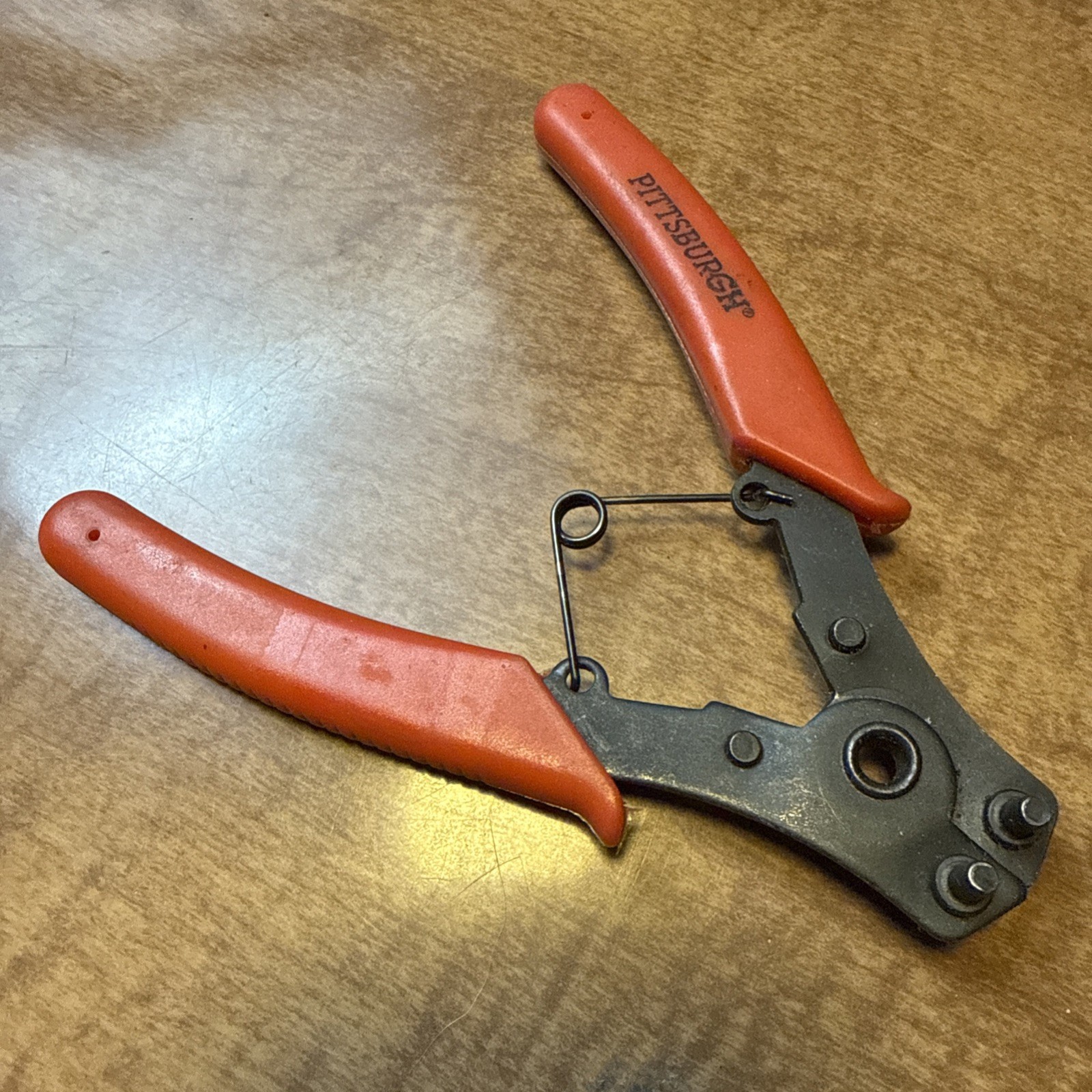 Pittsburgh Tools Snap Ring Pliers Straight Craft Garden Vtg Equipment Dryer
