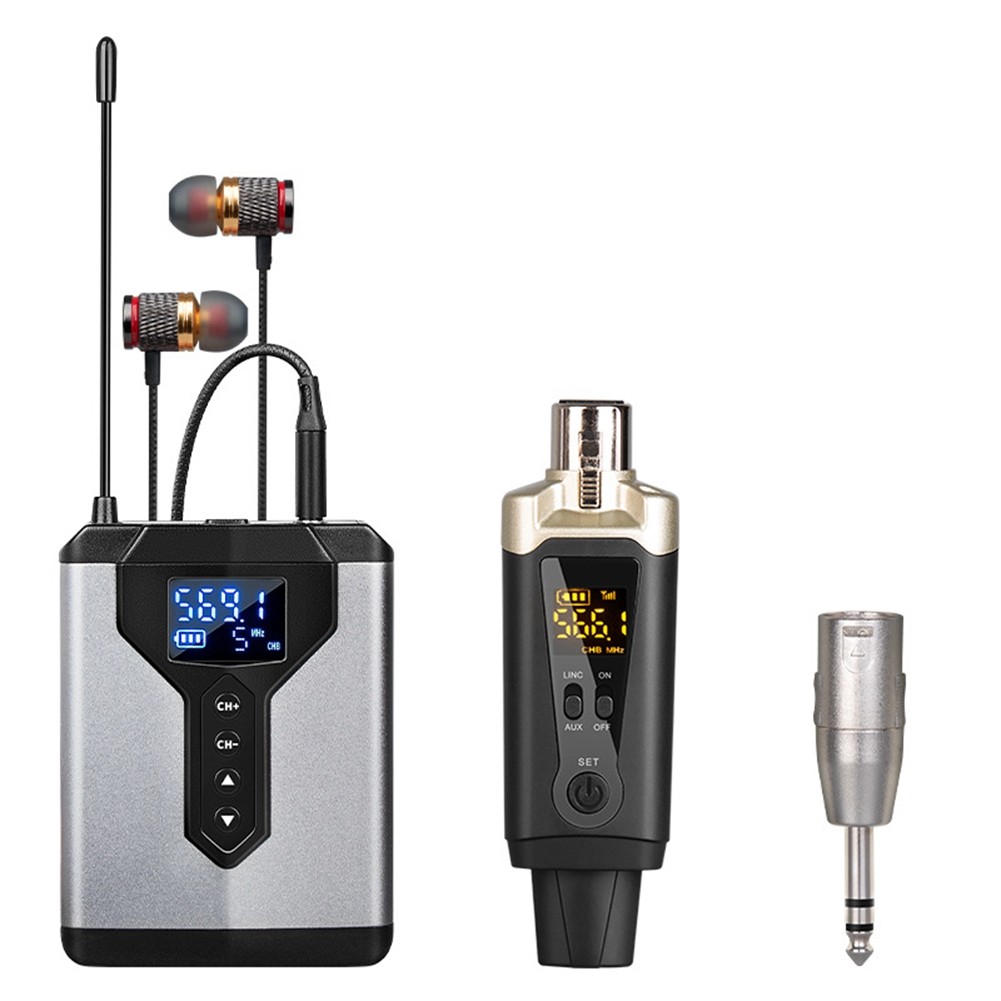 in-Ear Monitor System Portable and Rechargeable Transmitter and Receiver7068