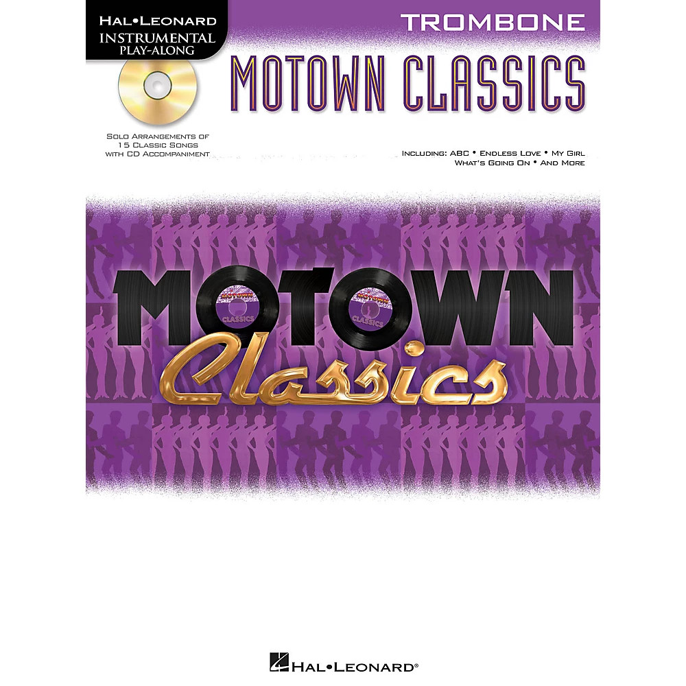 Hal Leonard Motown Classics - Instrumental Play-Along Book/CD Trombone