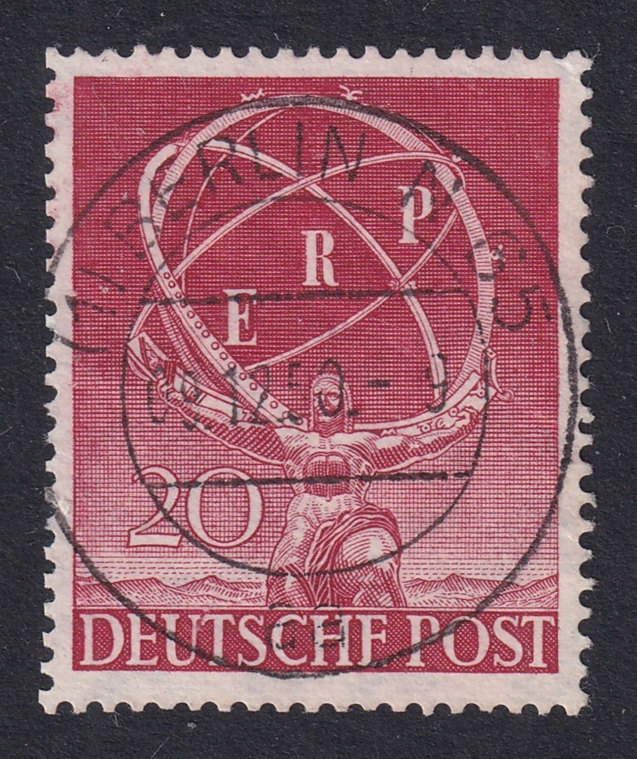 GERMANY 1950 West Berlin European Recovery SG B71 Used (CV £50)