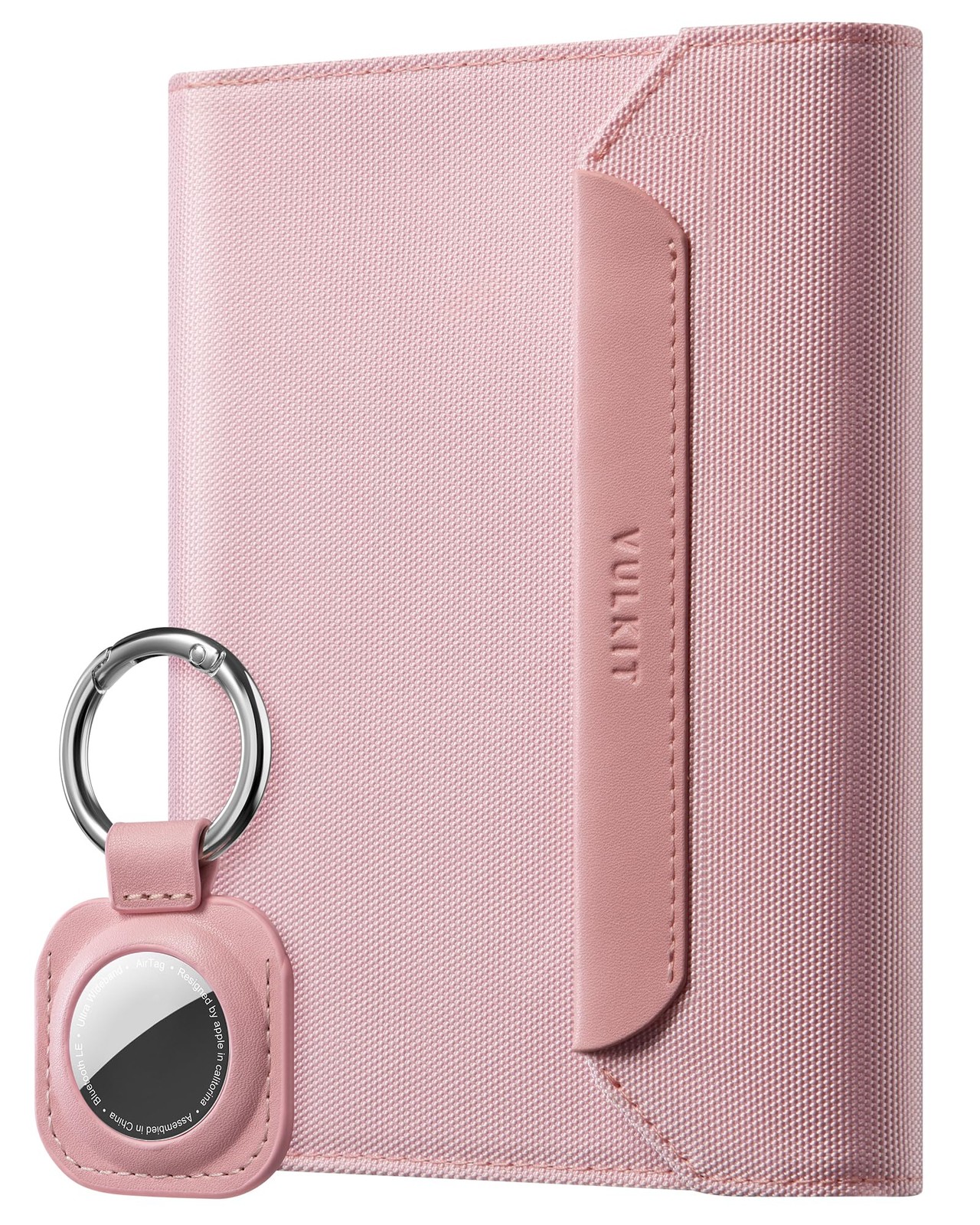 Passport Wallet with Detachable AirTag Holder, Vegan Leather Passport Holder,...