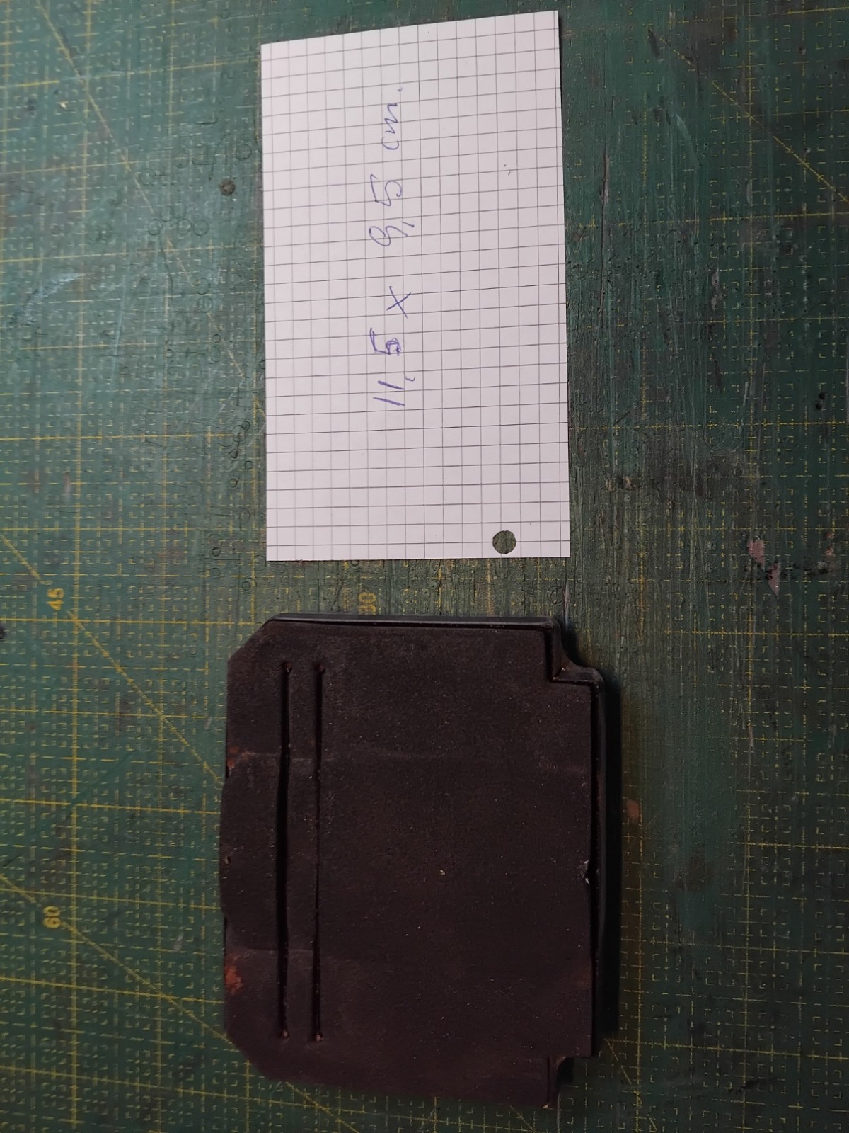 Cutter for leather work 19 mm. steel