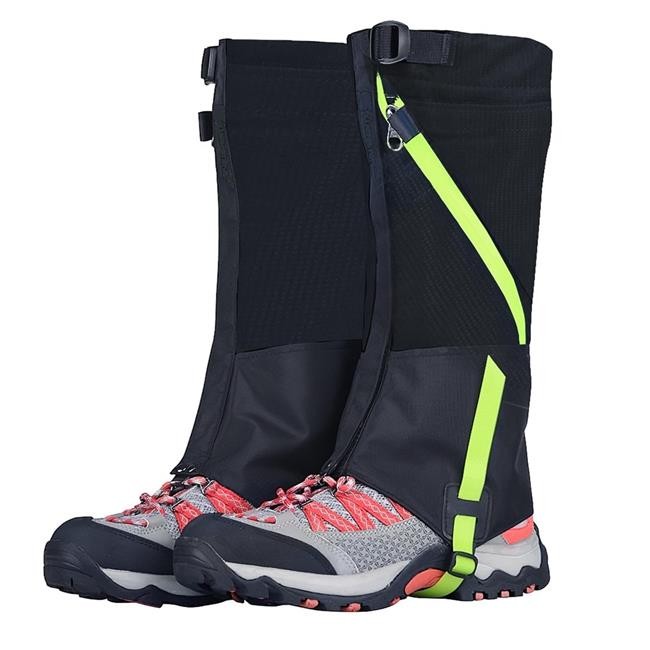 Fresh Fab Finds FFF-Black-Kid-GPCT4508 Waterproof Snow Boot Leg Gaiters Leg C...
