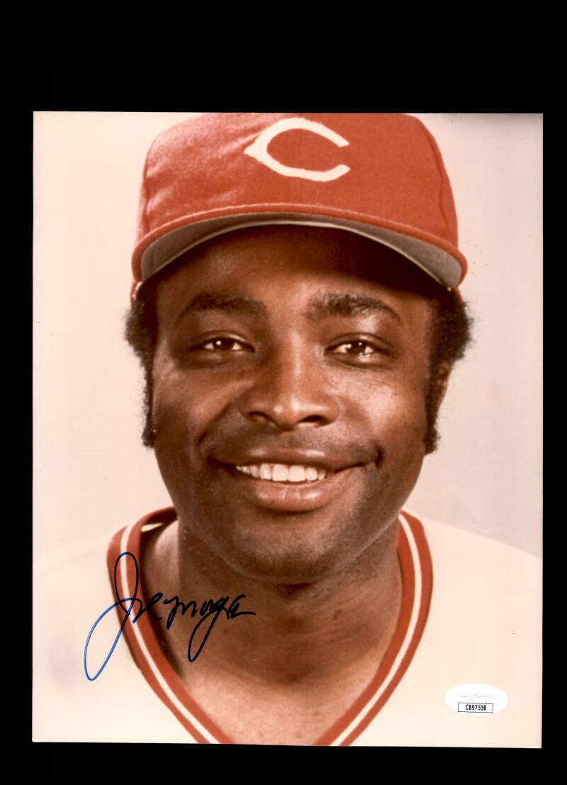Joe Morgan JSA Coa Signed  8x10 Photo Autograph Reds