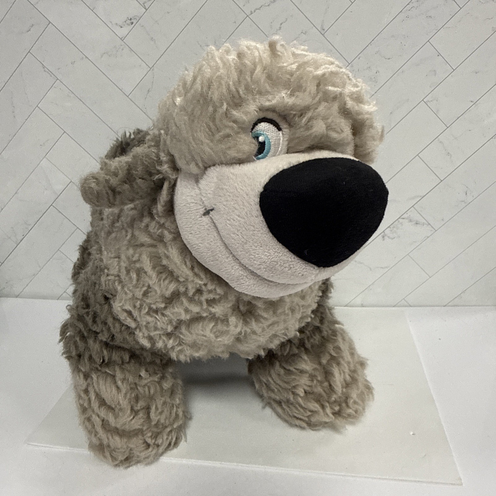 Disney Authentic Little Mermaid Max Dog Plush Stuffed Animal Erics Dog 14"