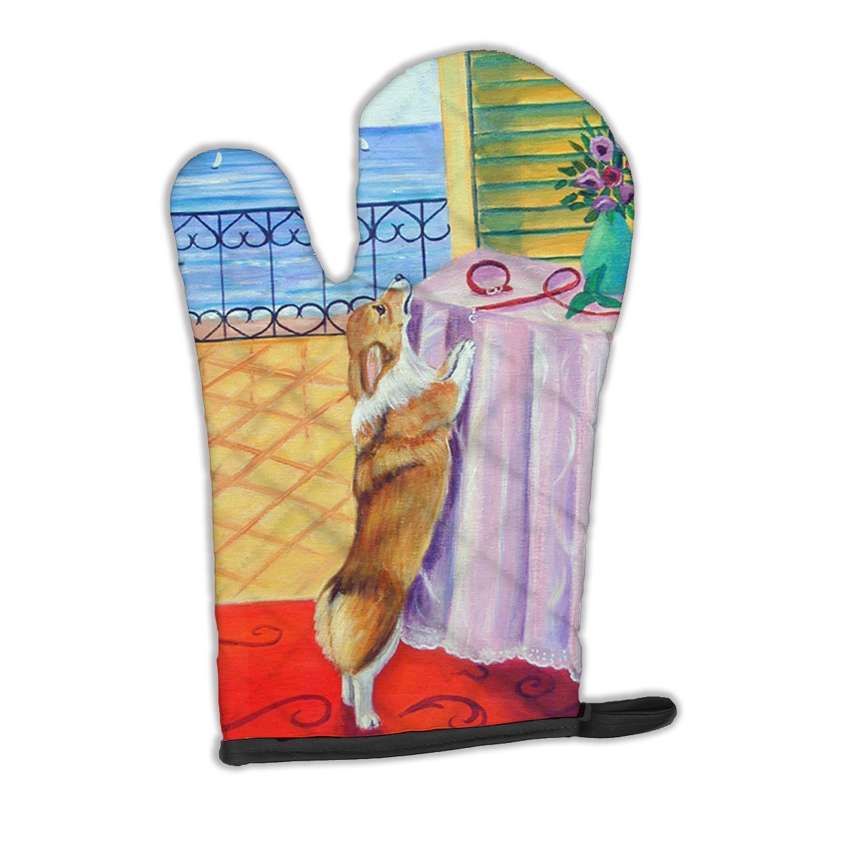 Caroline's Treasures Corgi Oven Mitt 7285OVMT