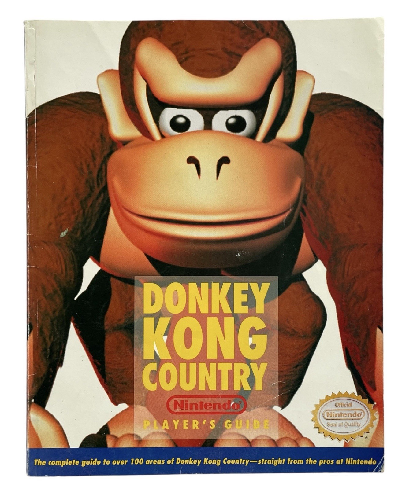Donkey Kong Country Nintendo Player’s Guide Strategy Book Vintage 1994