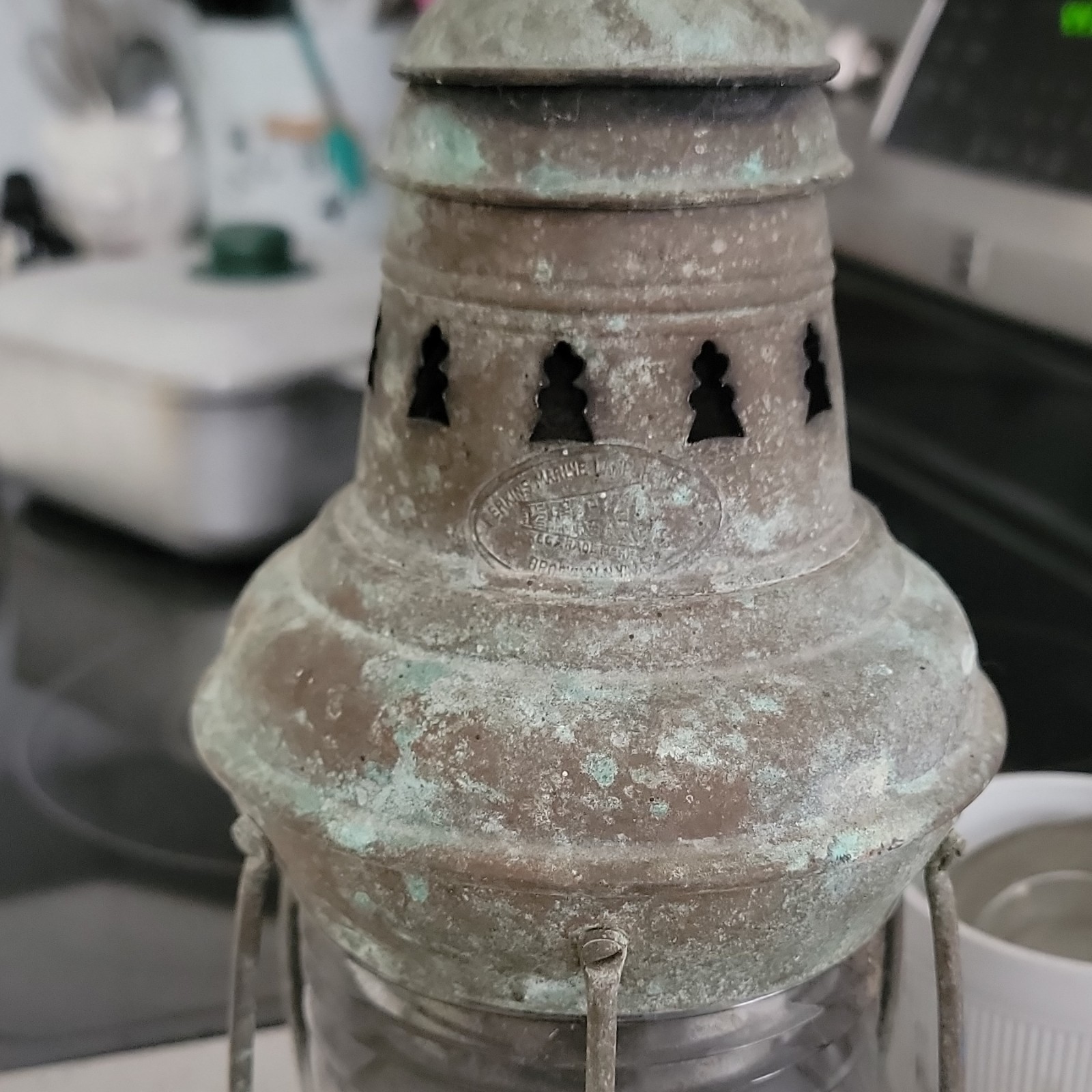 PERKINS MARINE LAMP circa 1932-1959