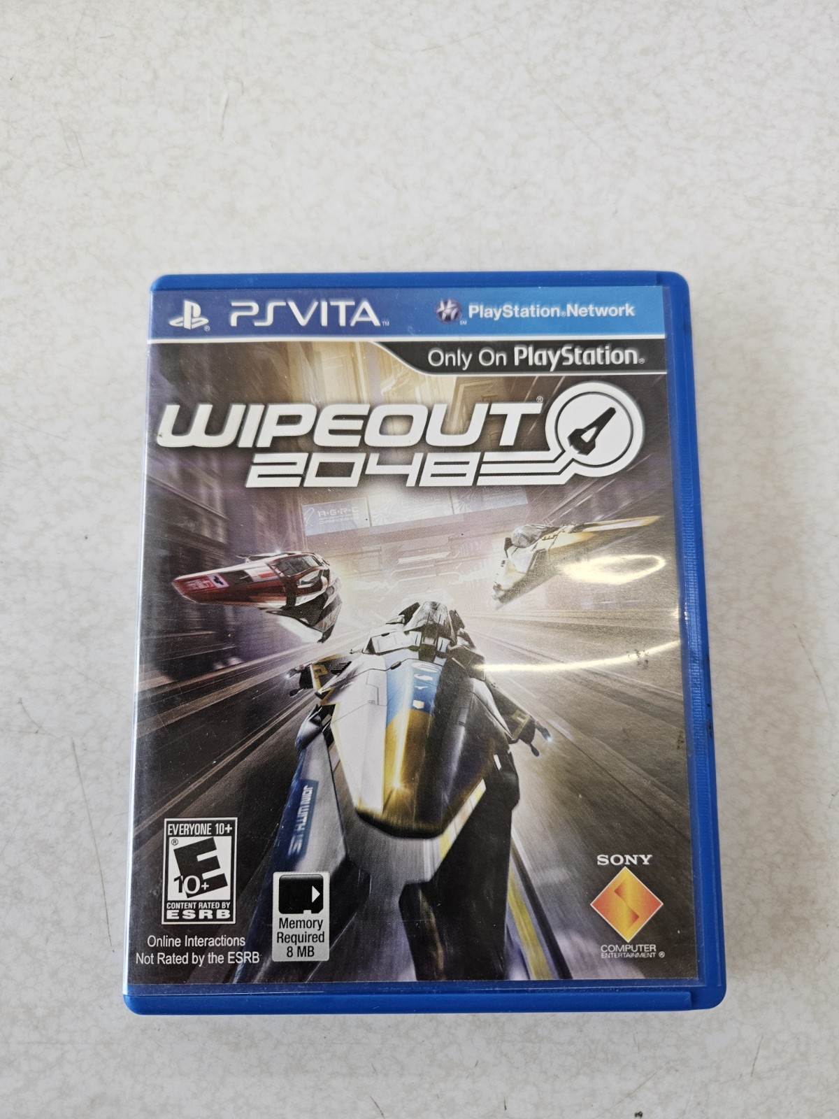 Wipeout 2048 (Sony PlayStation Vita, 2012) No Manual 