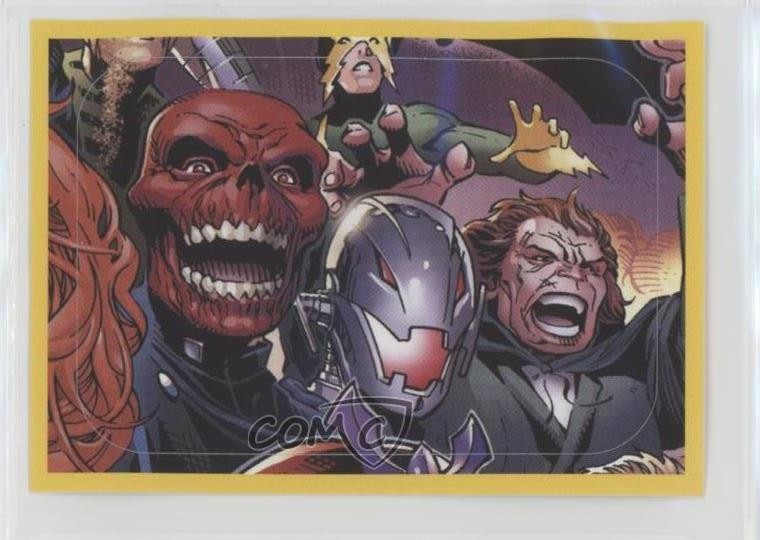 2022 Panini Marvel Versus Stickers Mr Hyde Red Skull Electro Ultron Mister e6j