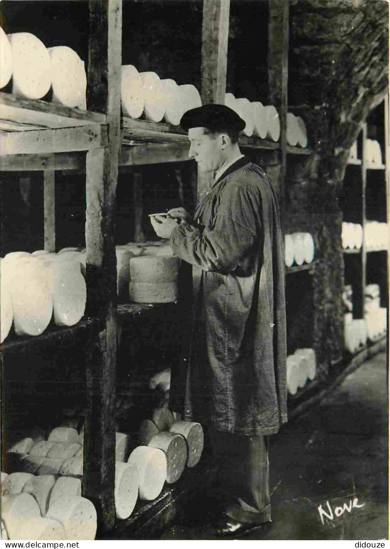 Postcard - Crafts - Cheese - Cheeses - Cheese Factory - Roquefort-sur-Soulz