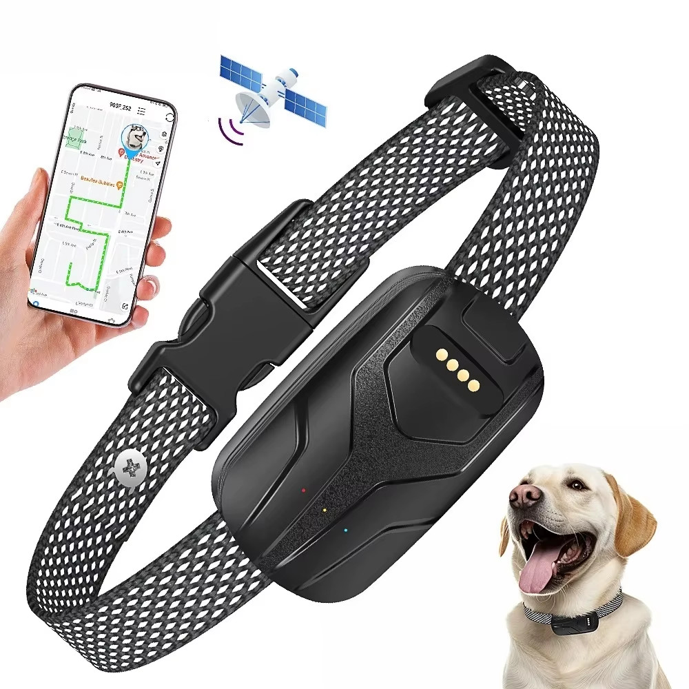 IP67 Small Animal Mini Collar Dog Cat Smart Finder Locator 4G Real-Time Tracking