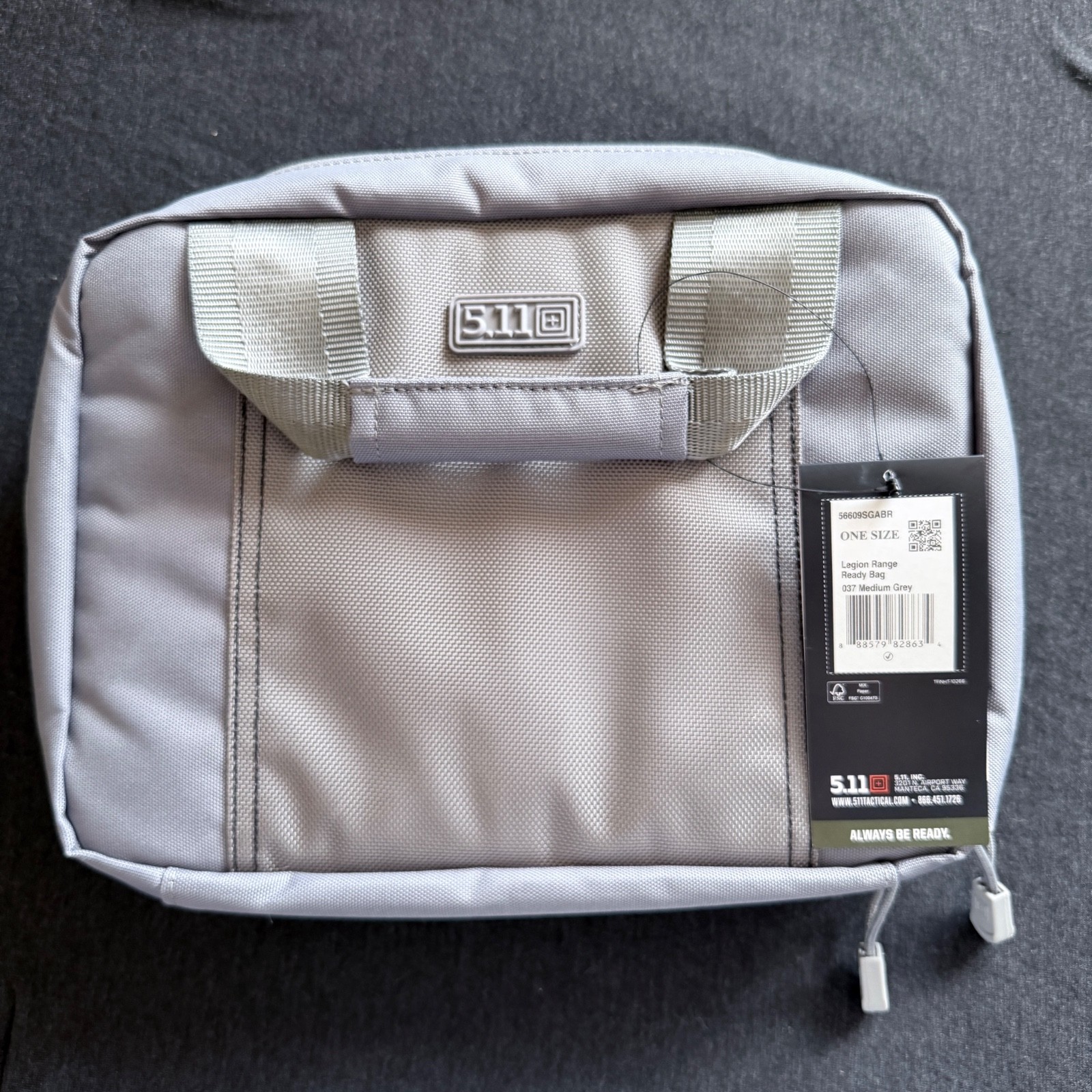 5.11 Tactical SIG SAUER Legion Range Ready Bag Medium Grey New