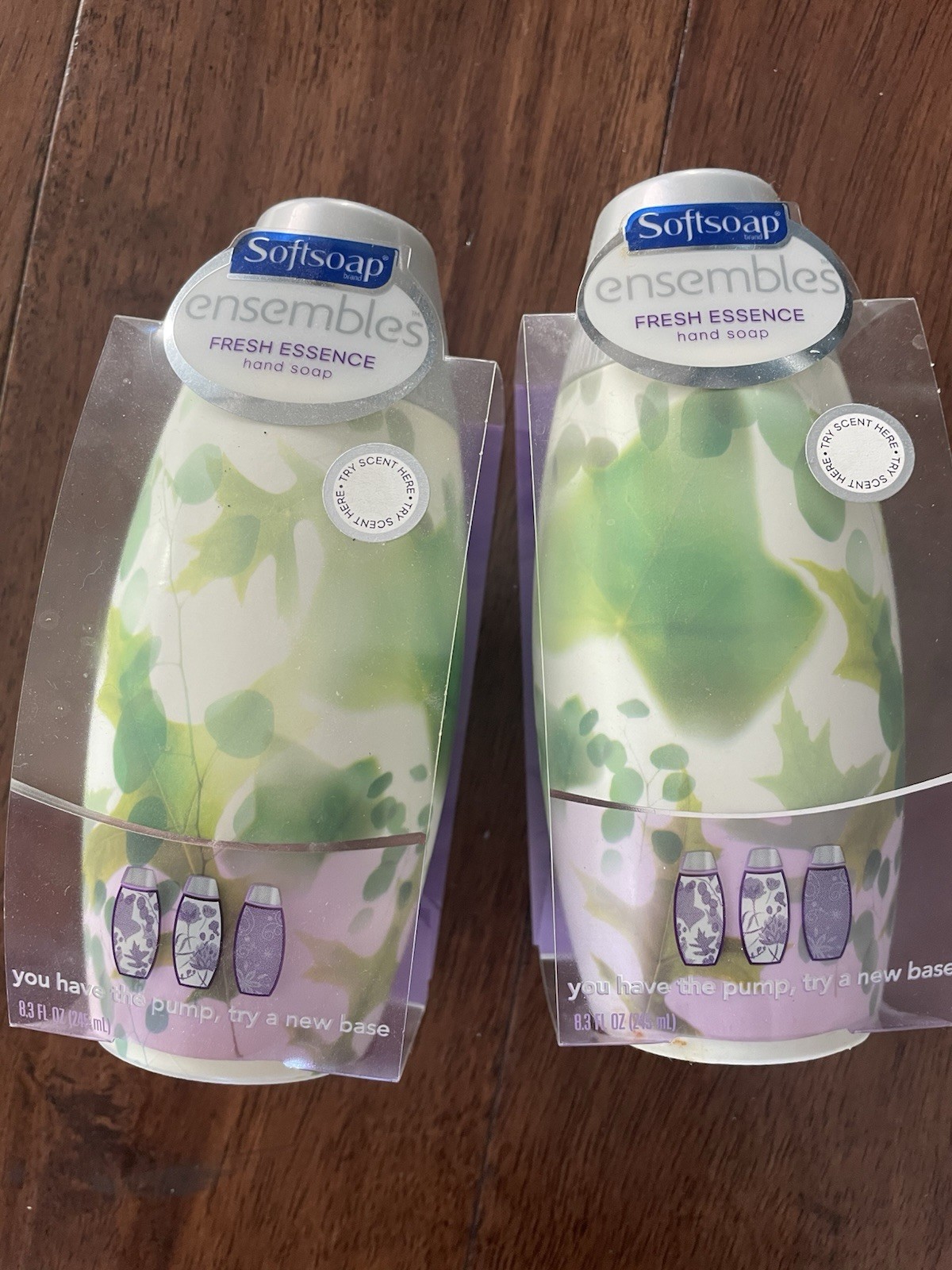 Softsoap Ensembles Fresh Essence Hand Soap Refill 8.3 OZ EACH DISCONTINUED X2