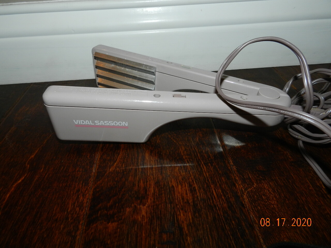 Vintage Vidal Sassoon Hair Crimper Professional Hot Crimping Plug VS-142 