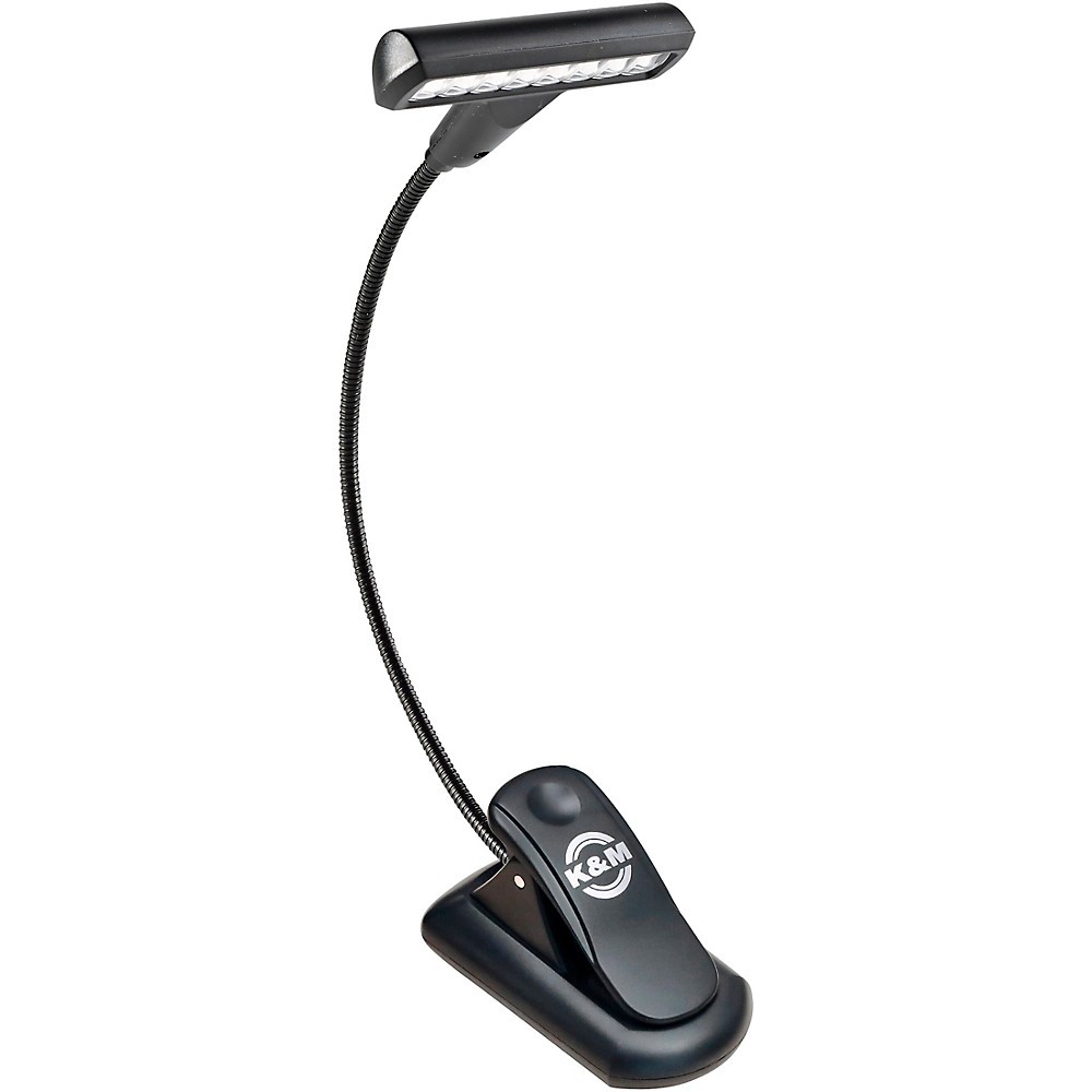 K&M Music Stand T-Model Rechargeable LED FlexLight