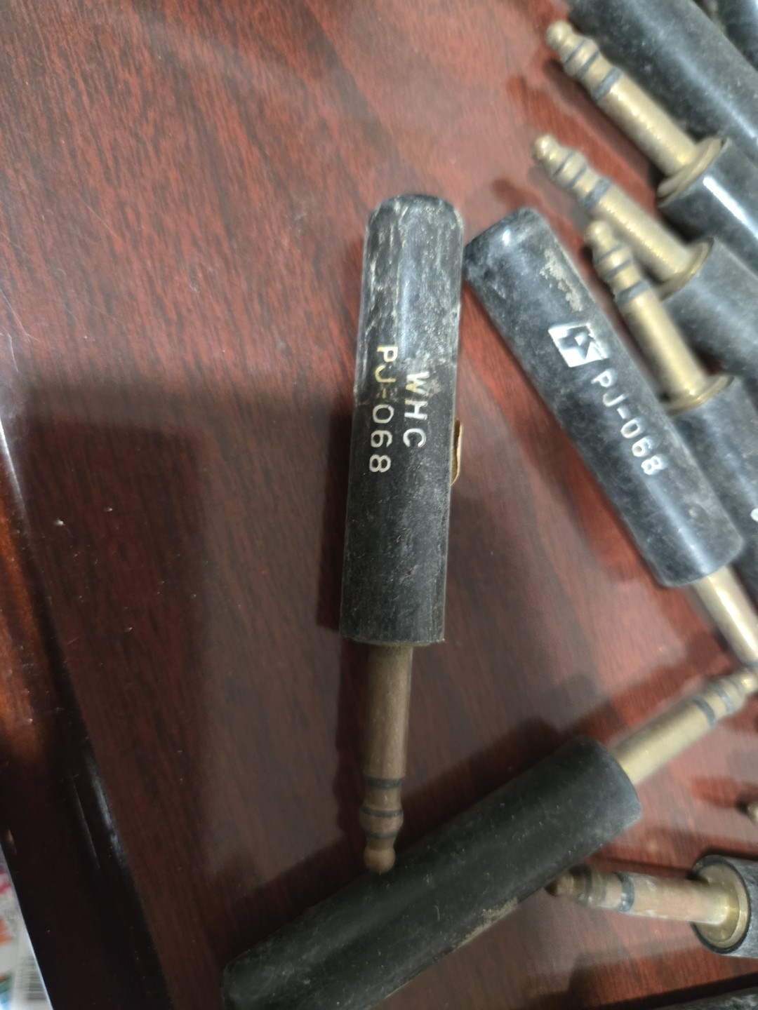 1pc PJ-068 mic CONNECTOR drake collin vintage plug PL-68 PL68 PJ068 M642/5-1 U