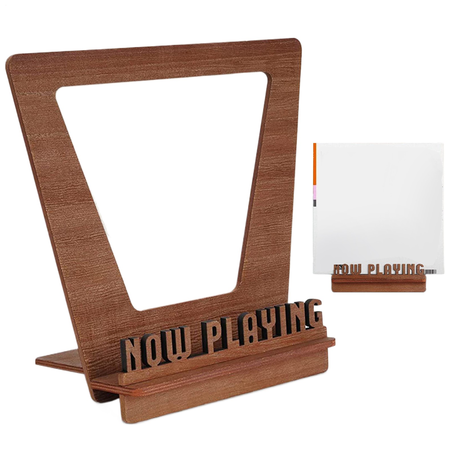 Now Playing Record Stand Wood Record Stand Album Storage Shelves Holds