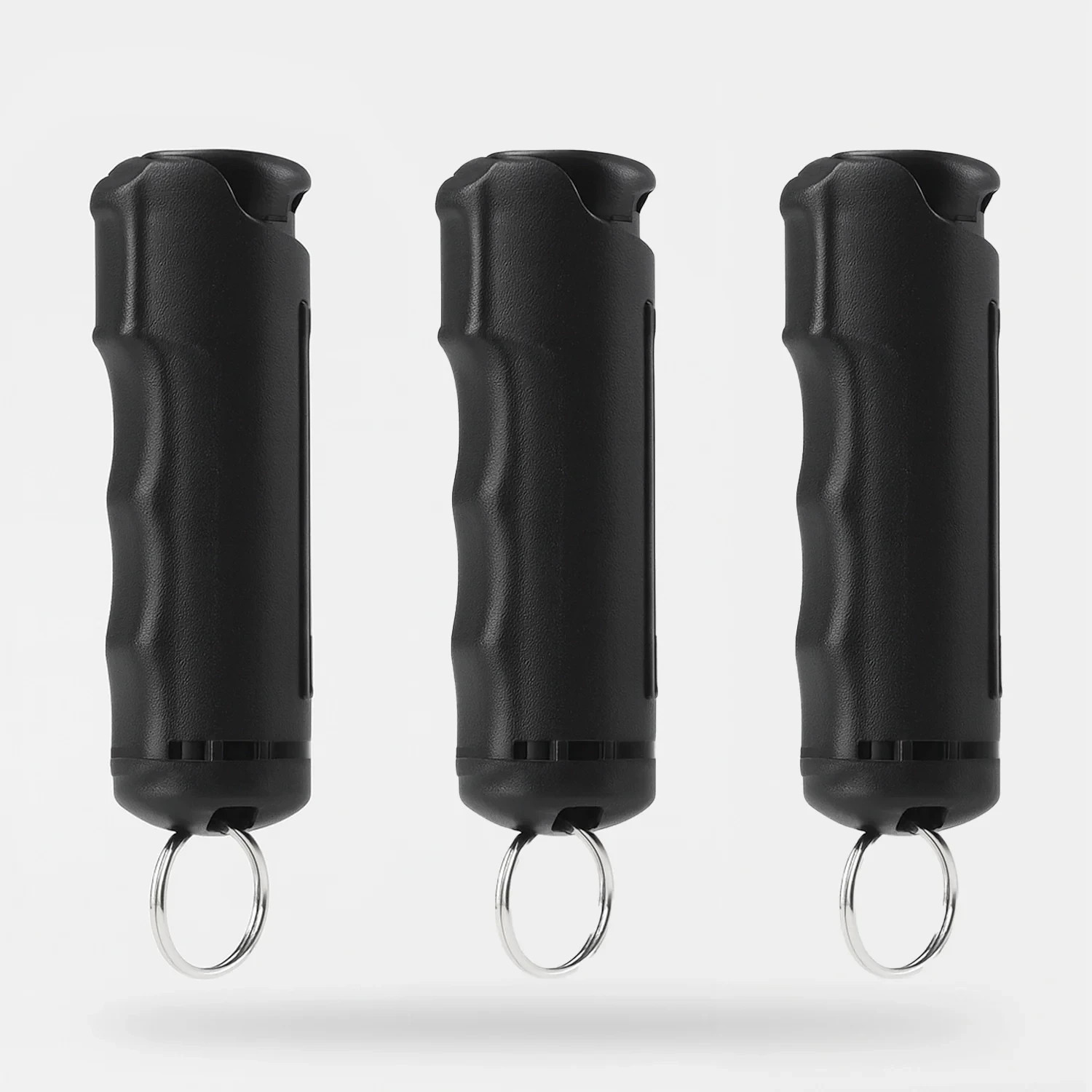 Streetwise Sticky Gel Pepper Spray 3 Pack 1/2oz Flip Top Keychain Defense