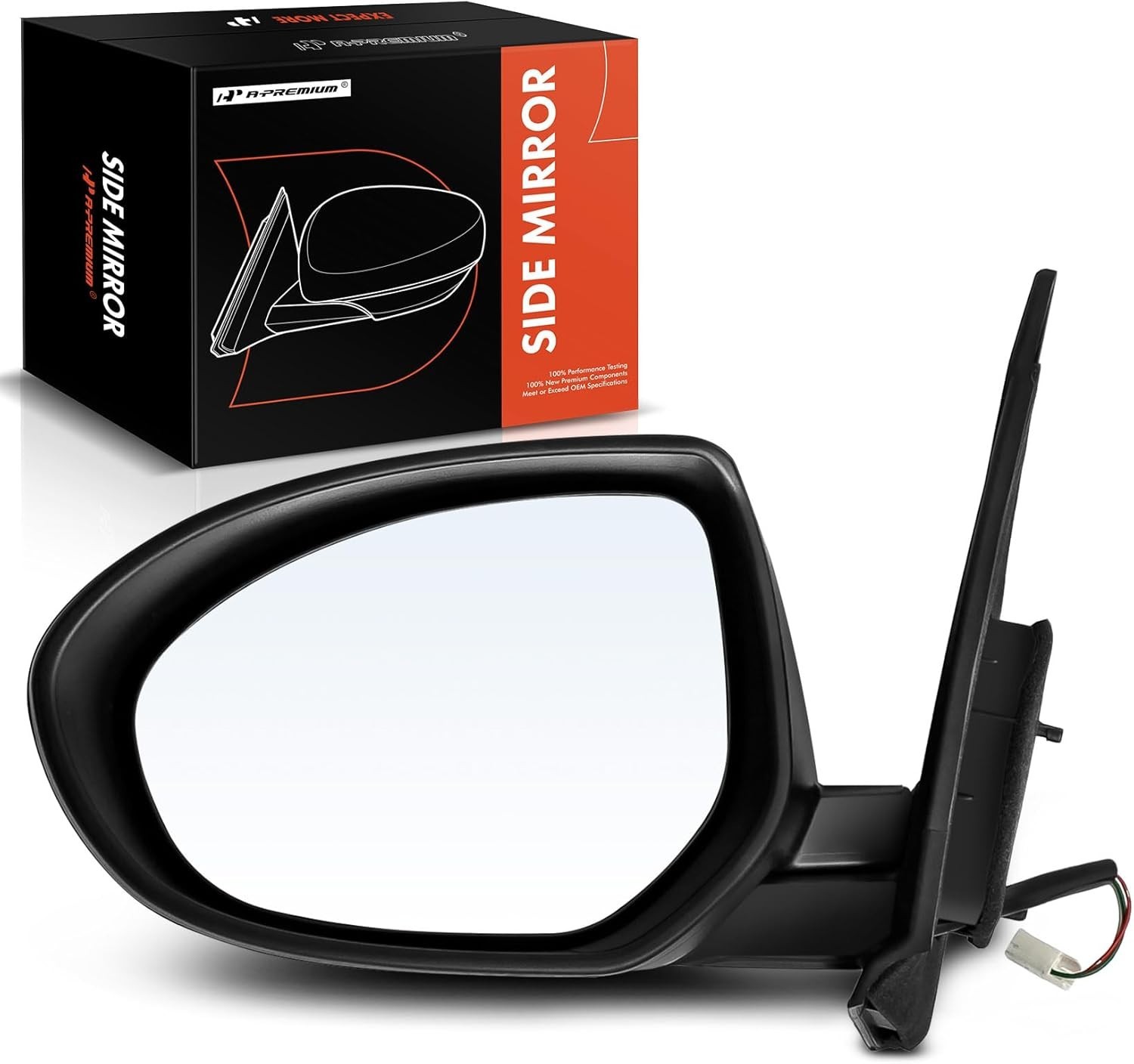 Left Driver Side Power Door View Mirror Fits For Mazda 3 2010 2011 2012 2013 Non