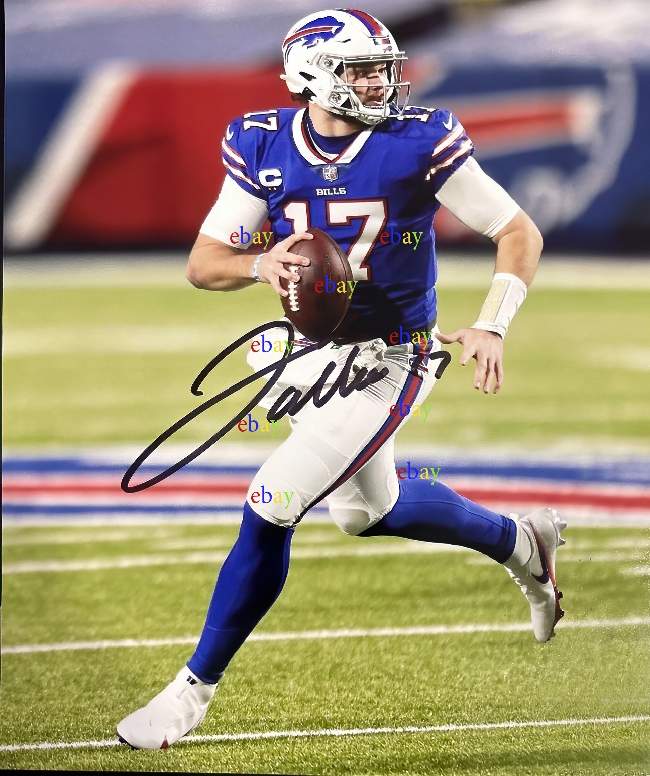 Josh Allen Buffalo Bills Signed Autographed 8x10 photo Reprint